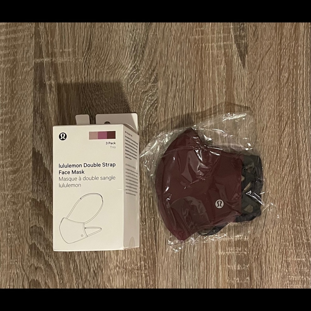 Garnet Pink Lululemon Face Mask (Quantity 1) NEW!